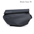 Black Gray PU