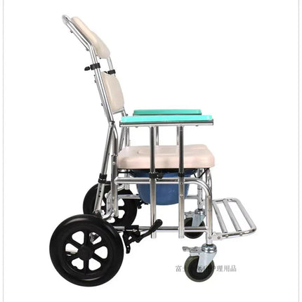 Safe Seat Adjustable Shower Patient Transport Chair