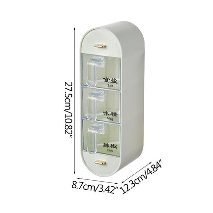 Kitchen Organizer Wall-Mounted Seasoning Station