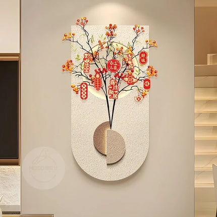 Three-dimensional Green Plant Green Plant Wall Art