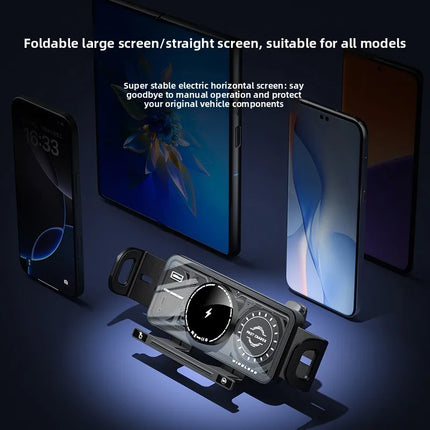 Smart Auto-Clamping Car Wireless Charger
