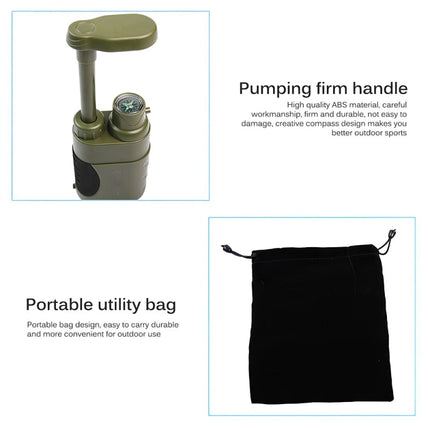 Outdoor Water Filter Camping Survival Tool
