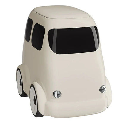 Cartoon Car Kids Ride-On Trash Bin