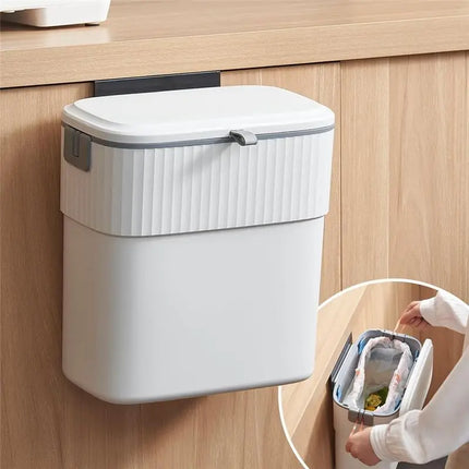 Hands-Free Self Sealing Smart Trash Can