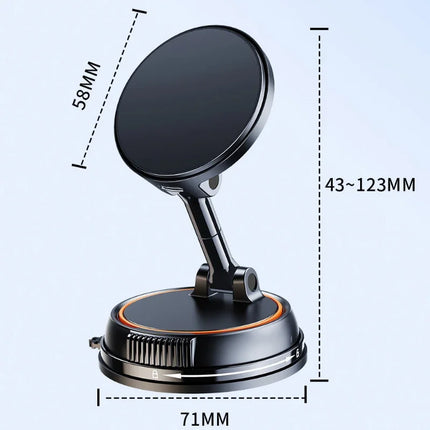 Strong Suction Wireless Car Magnetic Charging Phone Holder