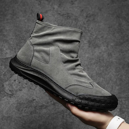 Motorcycle Weather-Resistant Slip-On Boots