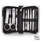 11pcs black