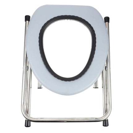 Senior Support Bathroom Helper Foldable Potty Chair