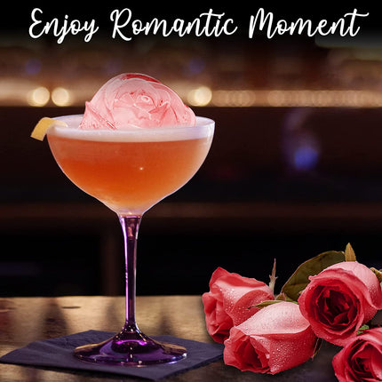 3D Elegant Large Rose Ice Molds