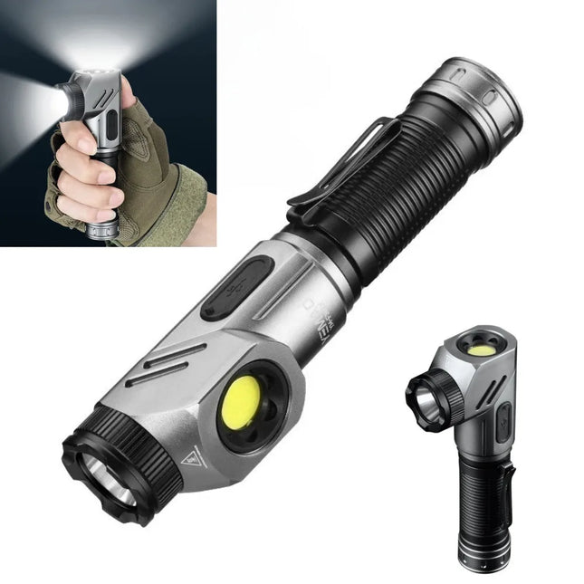 Multi-Angle EDC Magnetic Work Flashlight