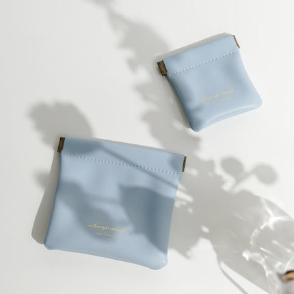 Waterproof Mini Leather Makeup Bag