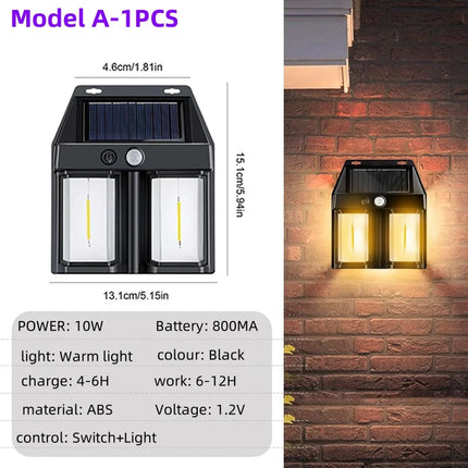 Night Guard LED Solar Wall Waterproof Lamp