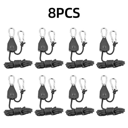 Camp Anywhere Adjustable Ratchet Tent Stabilizer Pulley Hanger