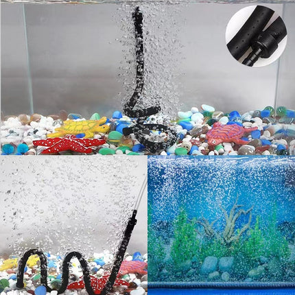 Ultra-Thin Aquarium Oxygen Diffuser Bubble Maker Tube