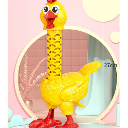 Colorful DIY Silly Feathered Chicken Toy