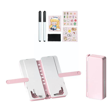 Note Keeper Foldable Book Holder Pencil Box