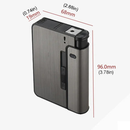 Dual Slot Pocket Built-in Storage Lighter