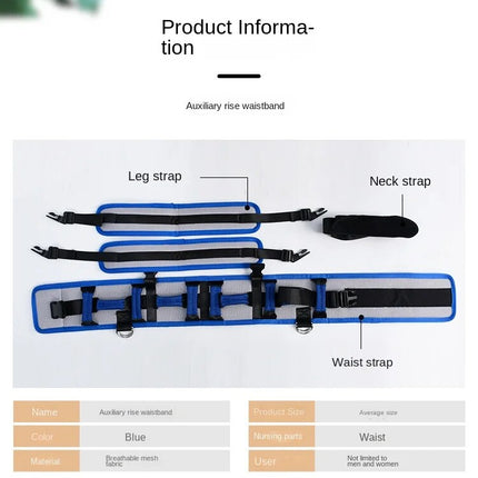 Secure Lift Body Support Patient Transfer Strap Belt
