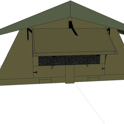 Quick Setup All-Weather Camping Foldable Car Roof Tent