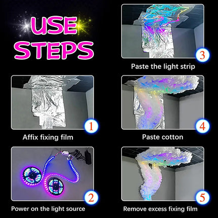 Thunder Glow 3D Lightning DIY Atmosphere Light Kit