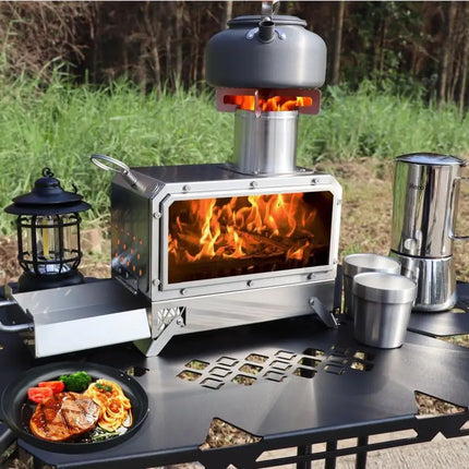 Camping Adventure Picnic Portable Firewood Stove