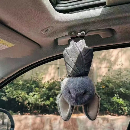 Dracula Pet Bat Car Mirror Plush