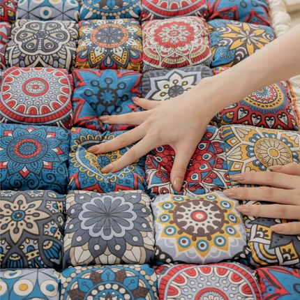 Bohemian Style Cushion Cotton Couch Pad