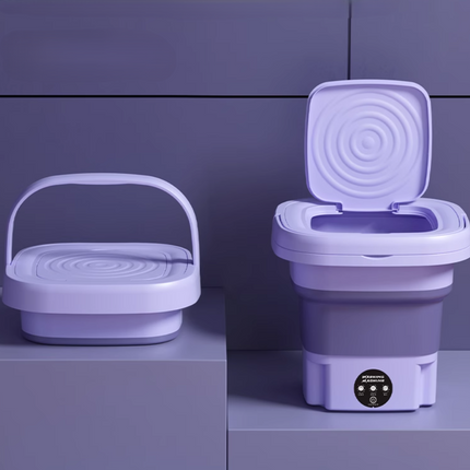 Travel Friendly Portable Foldable Automatic Washing Machine