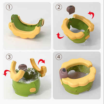Foldable Poty Trainer Portable Kids Toilet