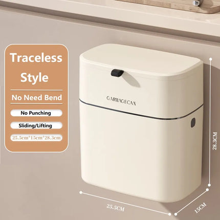 Space-Saver Hangable Home Mini Trash Bin
