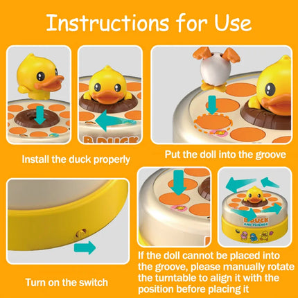 Flying Duck Catch Reflex Development Toy