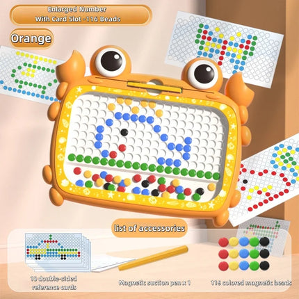 Learning Crab DIY Mosaic Puzzle Board