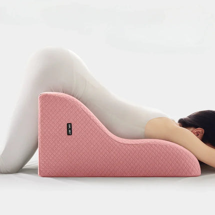 Multi-Angle Spine Support Memory Foam Ergonomic Pillow