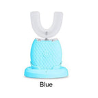 blue toothbrush