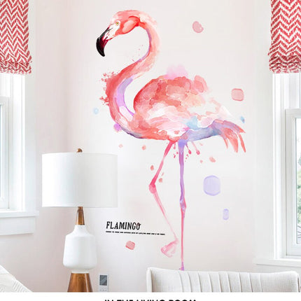 Flamingo Wall Stickers for Kids Room Home