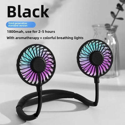 Adjustable Hands-Free Neck Cooling Fan