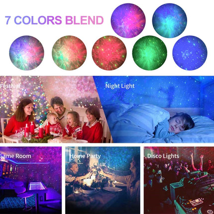 Galaxy Glow Rotating Starry Sky Projector