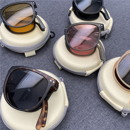 Anti-UV Foldable Fashion Flex Clear Vision Sunglasses