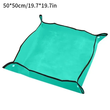 Gardening Soil Tray Reusable Portable Mat