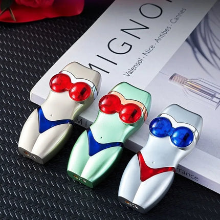 Glowing Bikini Windproof Jet Torch Lighter