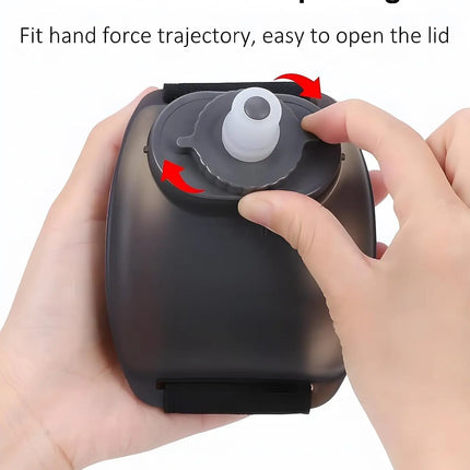 Wristband Hands-Free Water Bottle