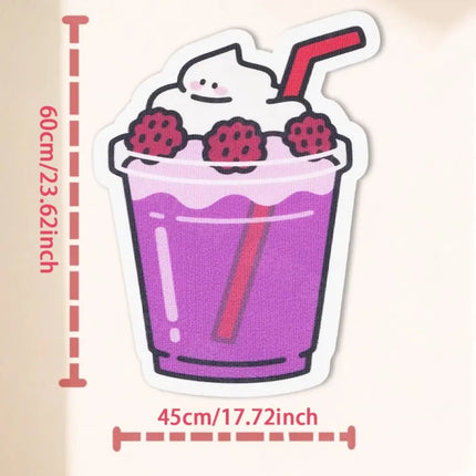 Cartoon Drink Shape Wall-Mounted Cat Scratching Board