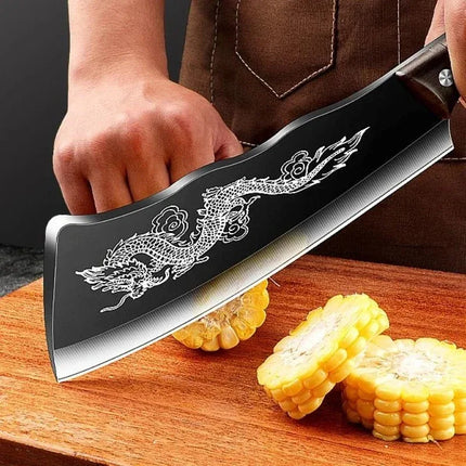 Dragon Edge Engraved Knife