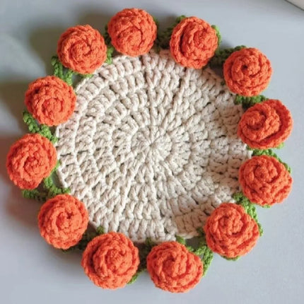 Handcrafted Convertible Yarn Rose Bouquet