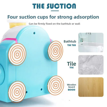 Ice Cream Bubble Foam Maker Bath Toy