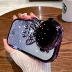 Glitter Purple / For iPhone Xr