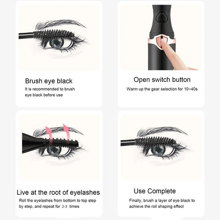Practical Beauty Anti-Scald Electric Eyelash Curling Tool