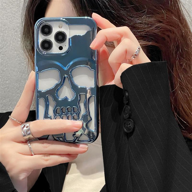 Gothic Midnight Skull Phone Case