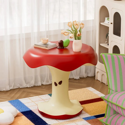 Bitten Apple Modern Side Table
