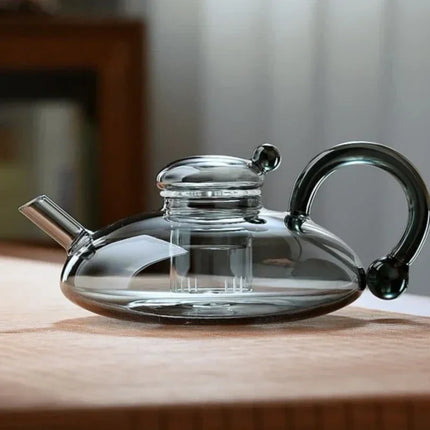 Pure Brew Aesthetic  Heat-Resistant Glass Teapot